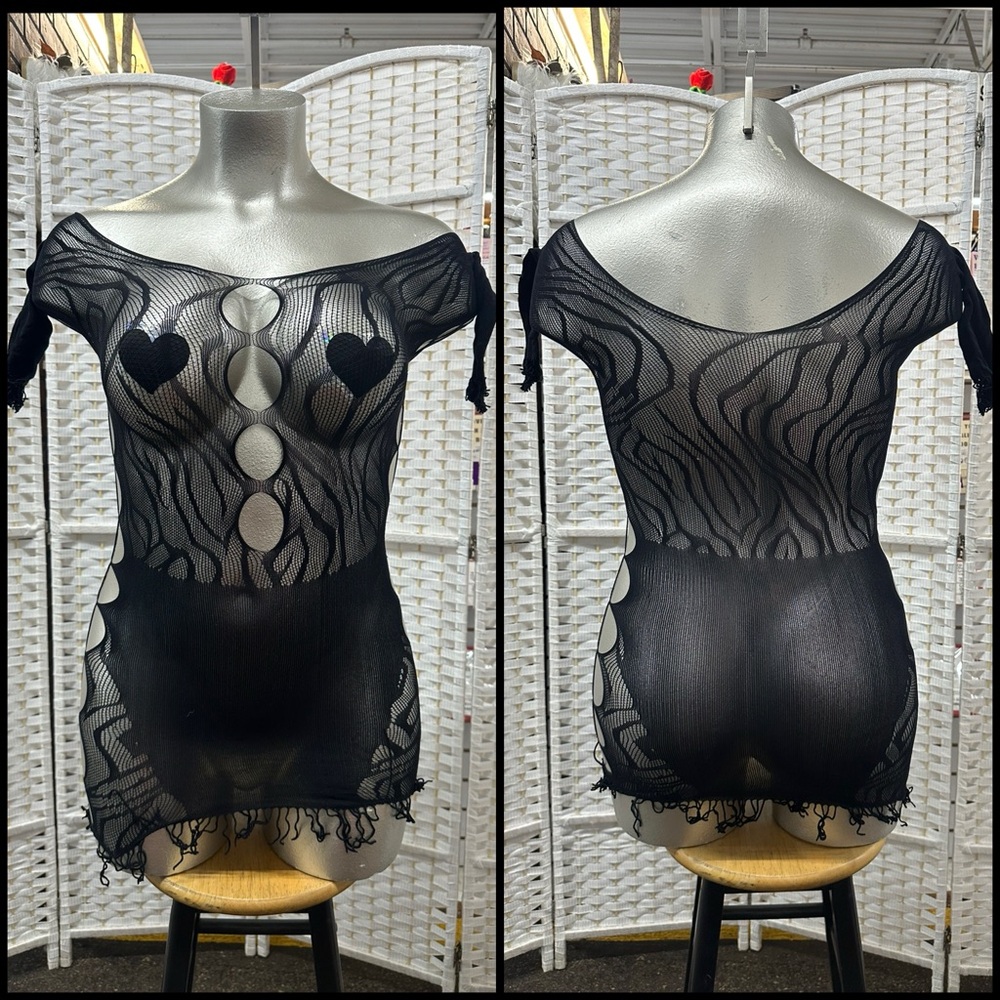 Black Lingerie Dress